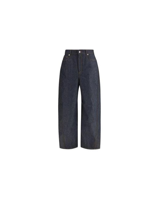 Givenchy Blue Loose Fit Jeans