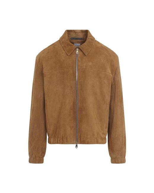 Paul Smith Oversized Leren Jas in het Brown voor heren