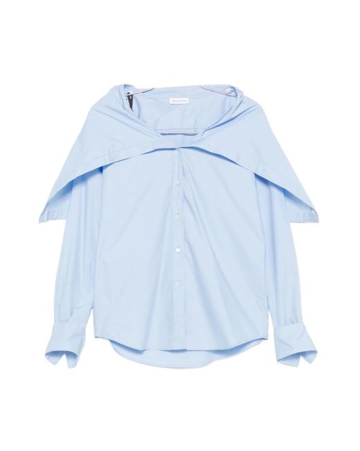 7 For All Mankind Blue Shirts