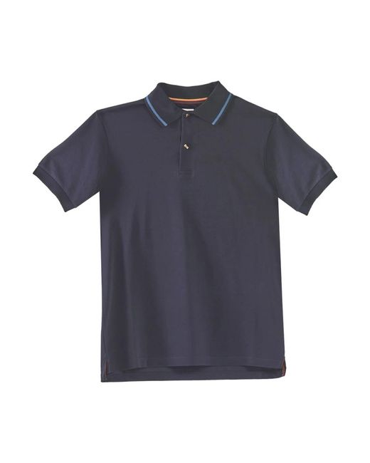 Polo Shirts Paul Smith de hombre de color Blue