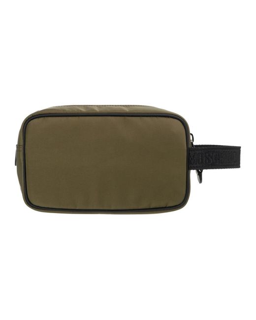 Moschino Green Toilet Bags for men