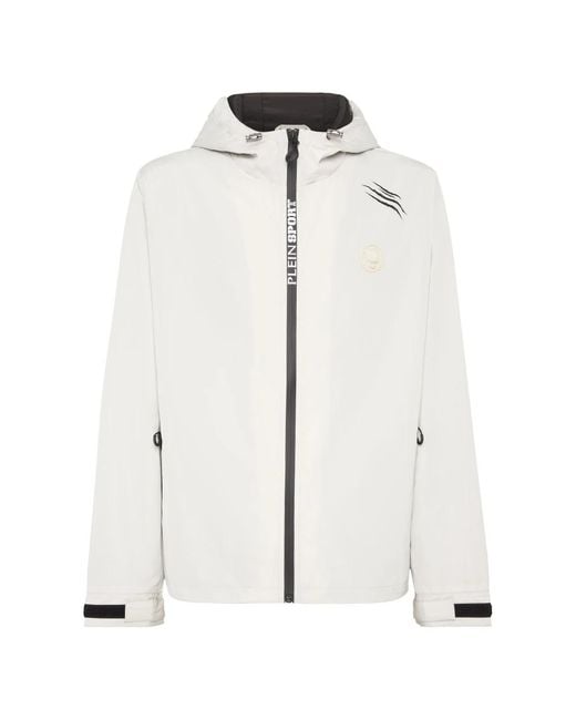 Philipp Plein Fitness ,Light Jassen in het White voor heren