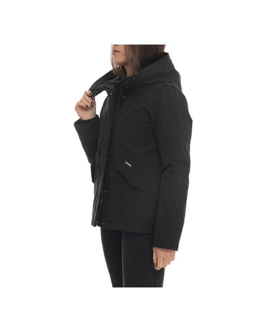 Winter Jackets Woolrich de color Black