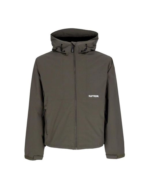 Iuter Gray Light Jackets for men