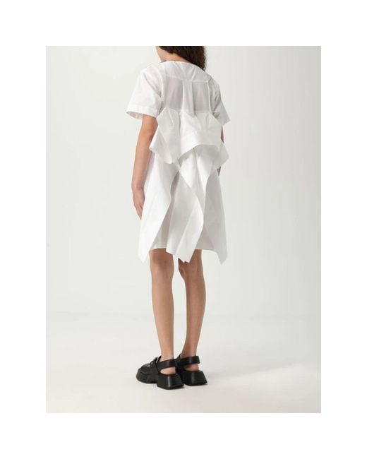 Short Dresses Sacai en coloris White