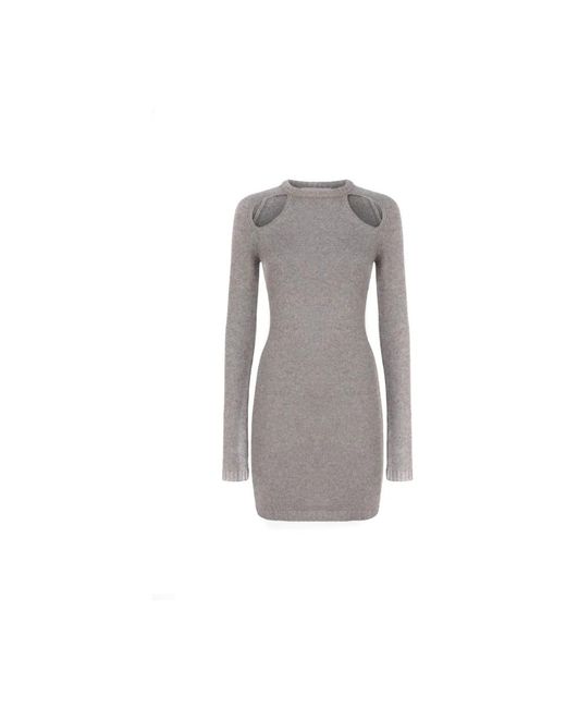 Chiara Ferragni Gray Summer Dresses