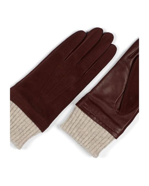 Gloves di Howard London in Brown