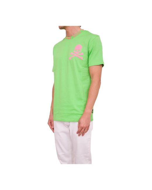 Philipp Plein Green T-Shirts for men