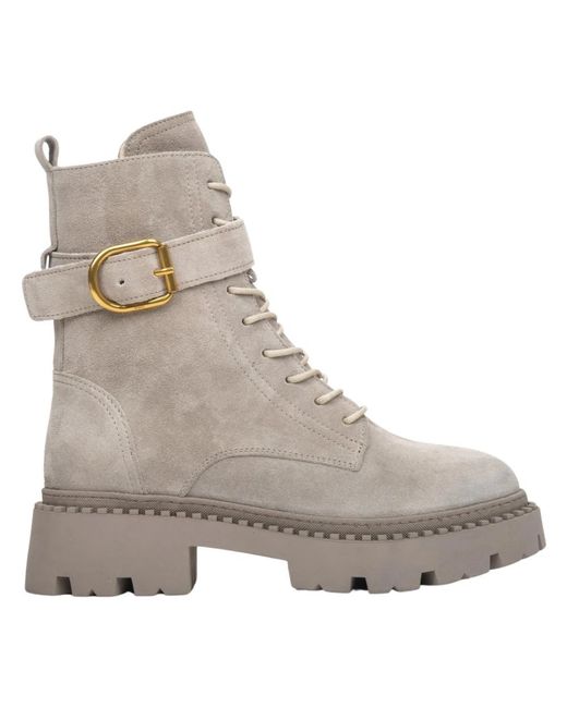 Lace-Up Boots di ESTRO in Gray