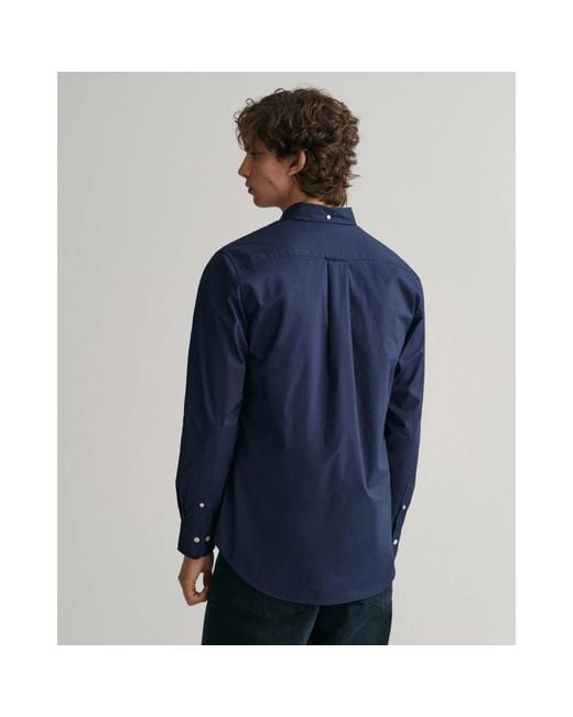 Gant Blue Casual Shirts for men