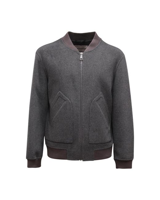 Amaranto Jassen ,Grijs ,Wol Wol Kasjmier Jas Grijs Model B6S0006 in het Gray voor heren