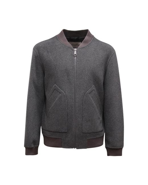 Amaranto Gray Bomber Jackets for men
