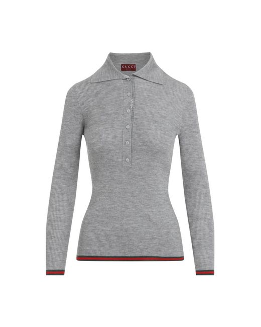 Gucci Cashmere Knitwear in het Gray