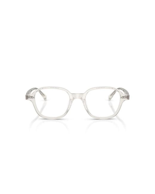 Oliver Peoples White Glasses