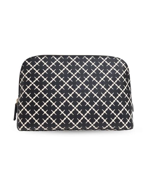 By Malene Birger Black Kosmetiktasche 'bae medium'