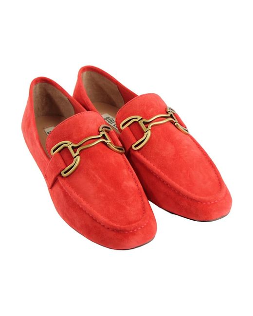 Bibi Lou Red Loafers
