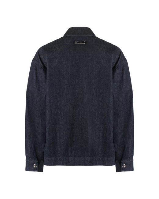 Dolce & Gabbana Blue Denim Jackets for men