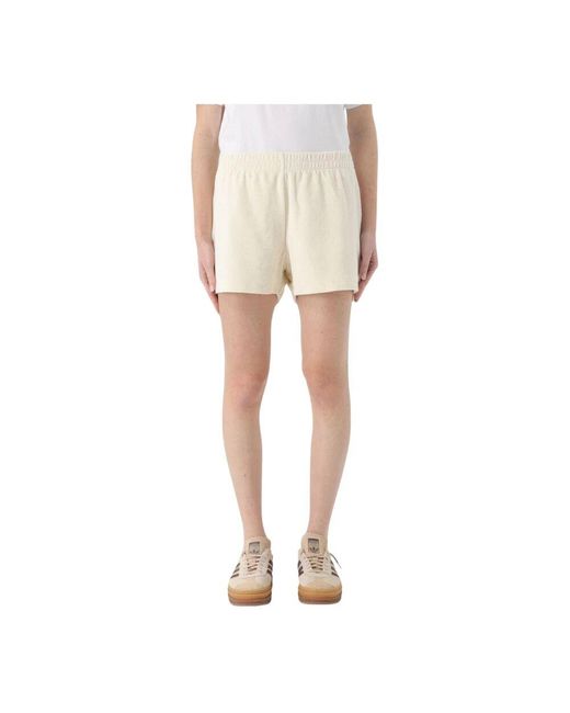 A.P.C. Natural Ecru Relaxte Shorts
