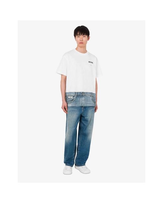 Moschino White T-Shirts