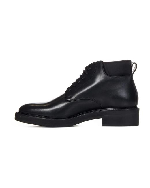 DSquared² Black Lace-Up Boots for men