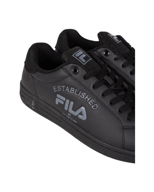 Fila Sneakers mit runder spitze in Black für Herren