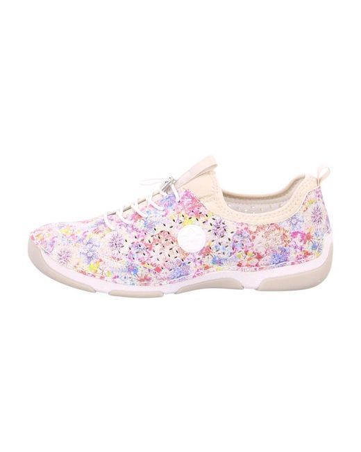 Rieker Pink Slipper