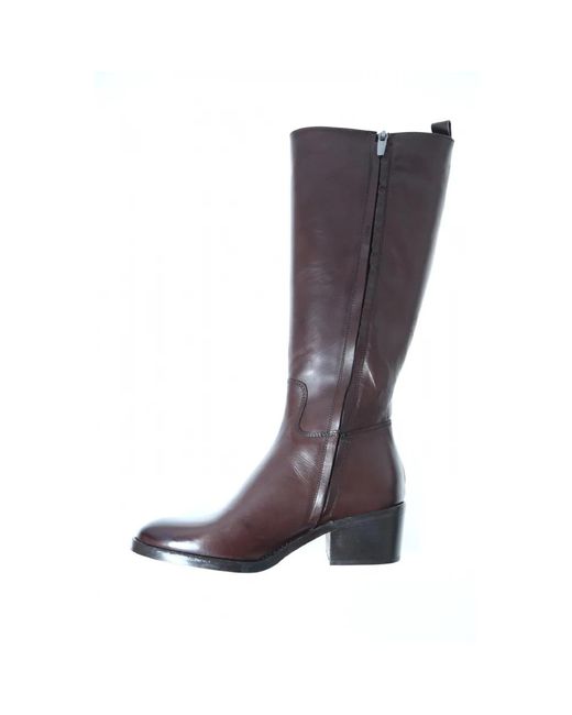 Duccio Del Duca Brown High Boots