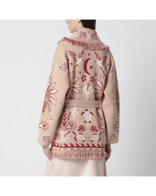 Alanui Pink Cardigans