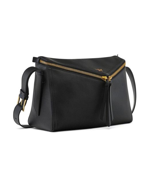 MCM Black Shoulder Bags