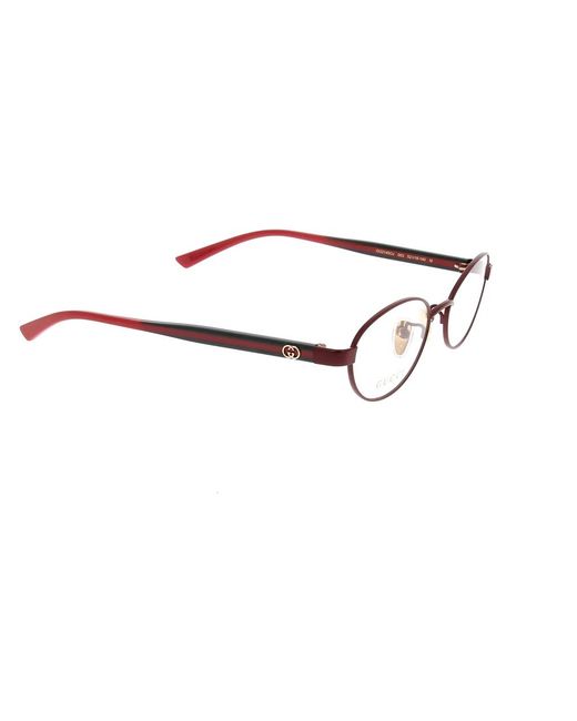 Glasses Gucci de color Metallic