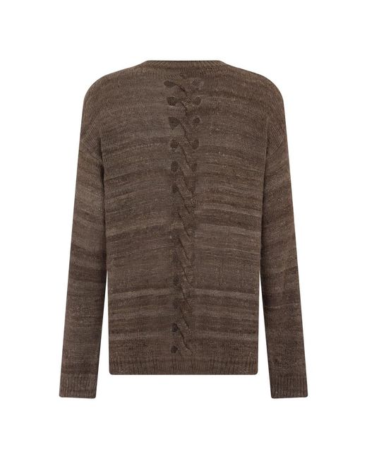 Our Legacy Silk Sweater in het Brown voor heren