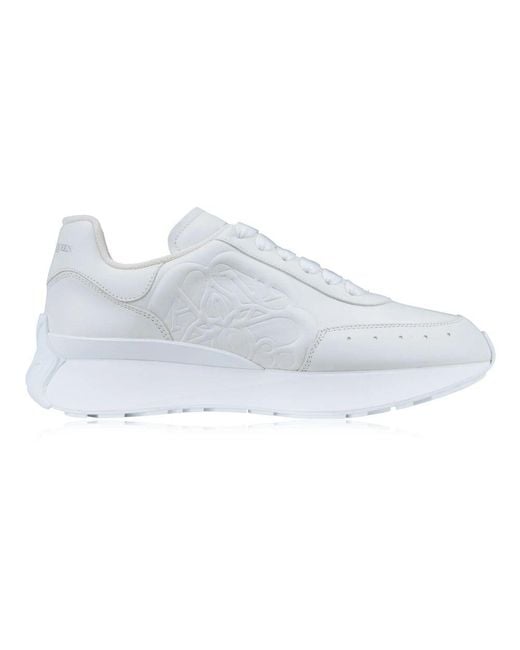 Alexander McQueen White Sneakers for men