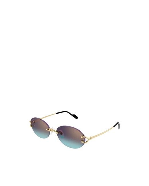 Cartier Blue Sunglasses