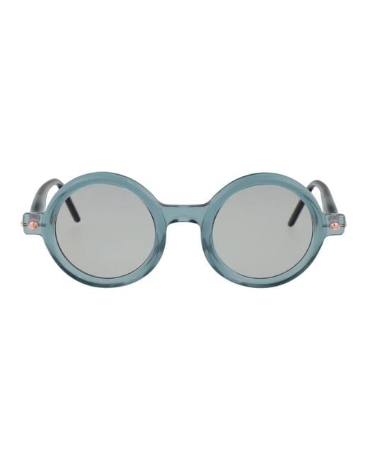 Kuboraum Blue Stylische sonnenbrille mit maske p1