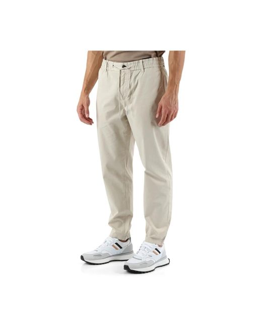 Trousers > slim-fit trousers Boss pour homme en coloris Gray