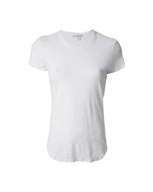 James Perse White T-Shirts