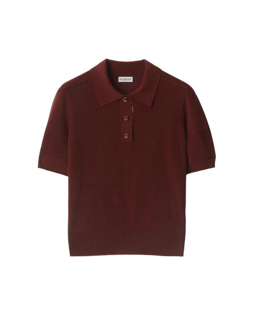 Polo Shirts Burberry de color Brown