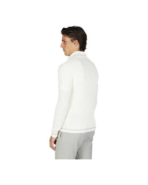 Knitwear > cardigans Eleventy pour homme en coloris White