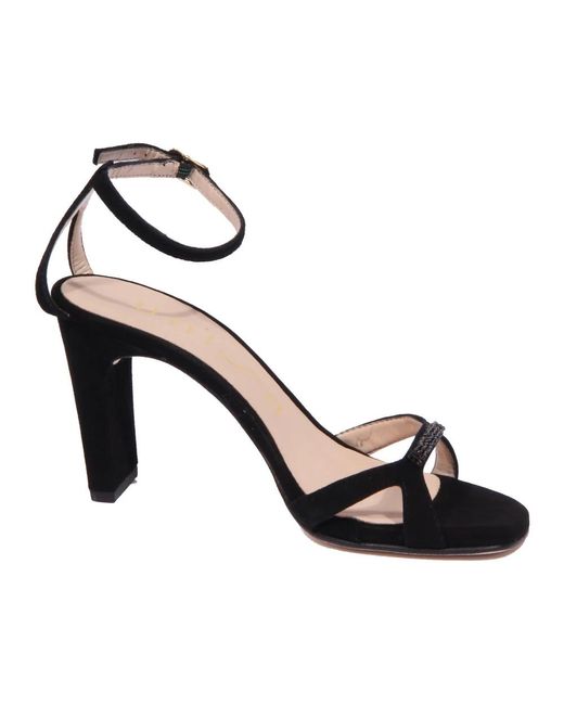 Unisa Black High Heel Sandals
