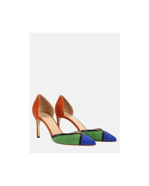Francesco Russo Brown Pumps