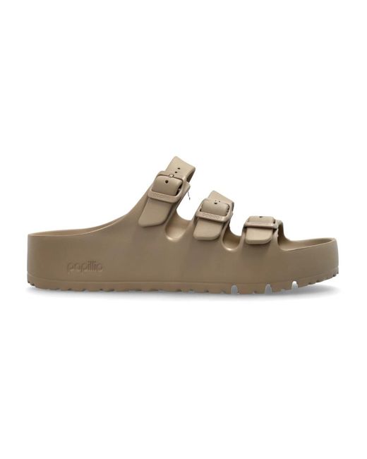 Birkenstock Brown Sliders