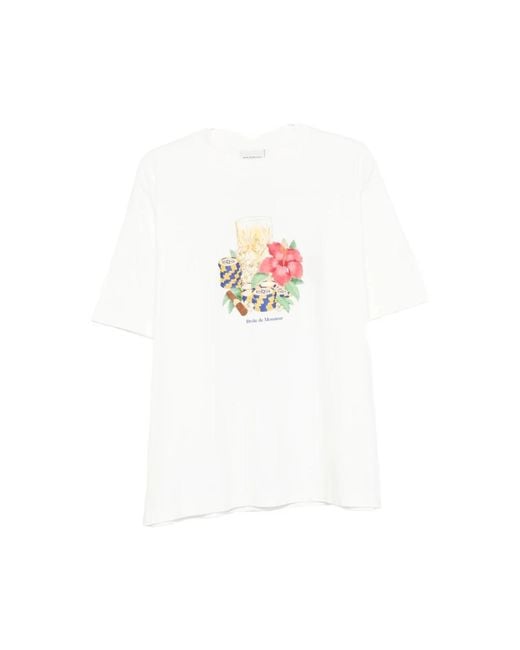 Drole de Monsieur White T-Shirts for men