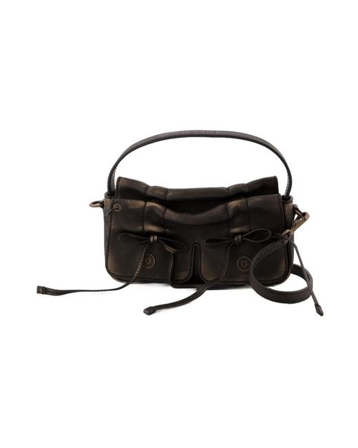 Acne Black Multipocket Micro Vintage Crossbody