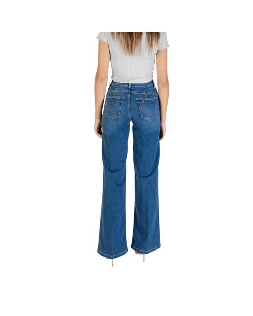 Liu Jo Wide Jeans in het Blue