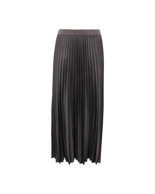 Marella Black Maxi Skirts