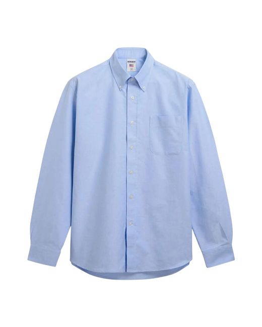 Sebago Blue Casual Shirts for men