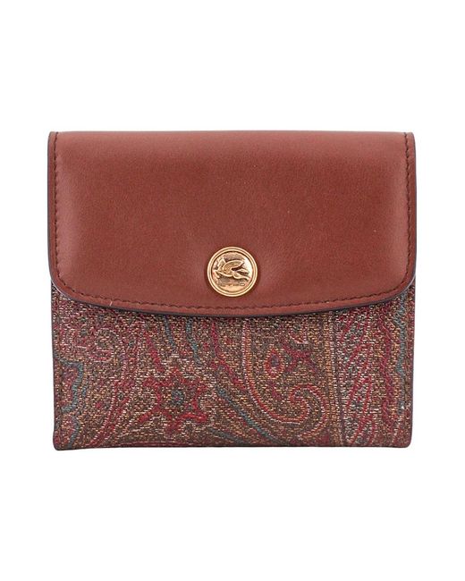 Etro Red Wallets & Cardholders