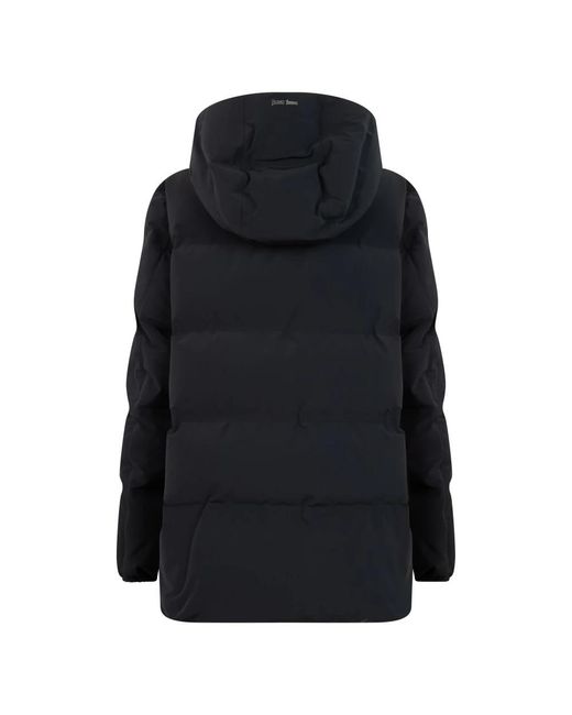 Herno Black Winter Jackets