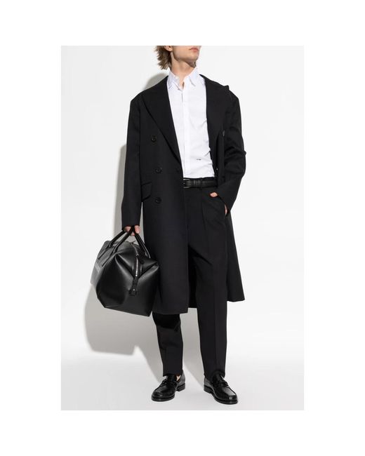 DSquared² Broeken ,Zwart ,Wol Wollen Broek in het Black voor heren