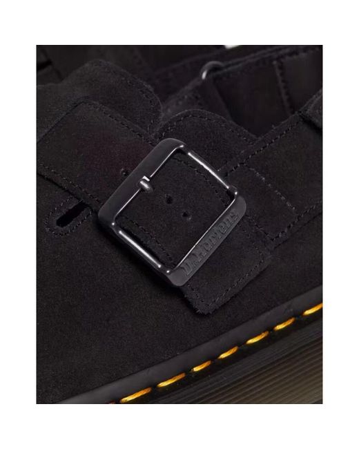 Clogs di Dr. Martens in Black da Uomo